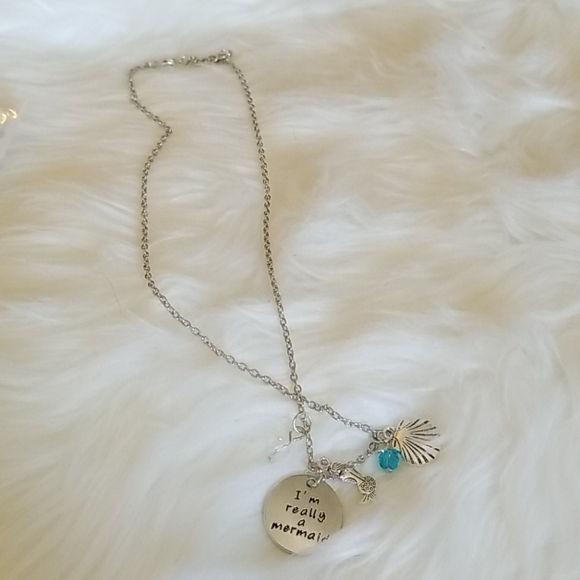 I'm Really A Mermaid Necklace - Picture 8 of 9